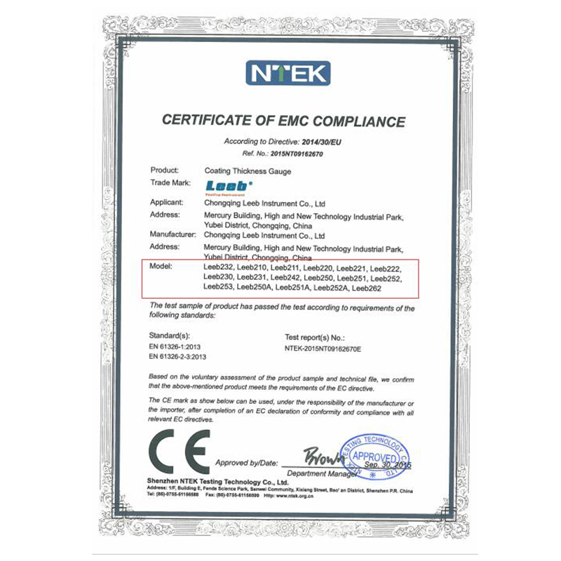leeb里博涂層測厚儀TT290金屬外殼 磁性原理 耐用